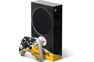 Skinit Decal Gaming Skin Compatible with Xbox Series S Console + Controller - Officially Licensed NFL Pittsburgh Steelers Design