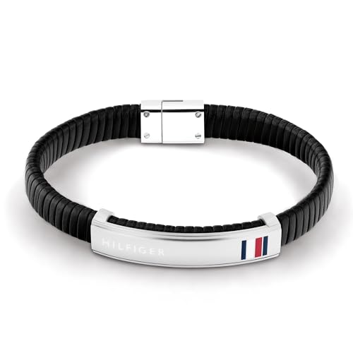 Jewelry Pulsera para Hombre de Cuero Color Negro - 2790349