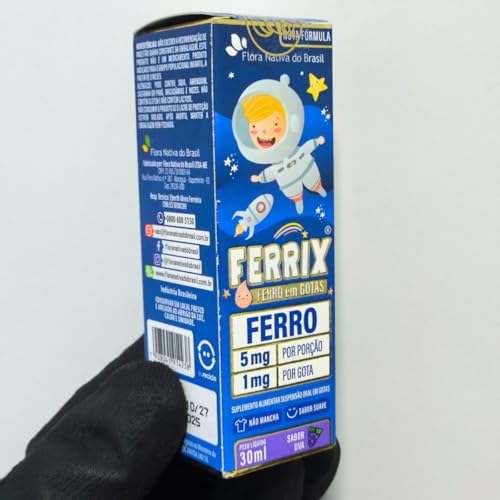 FERRIX (Ferro infantil) 30ml - Flora Nativa (Único, Uva)