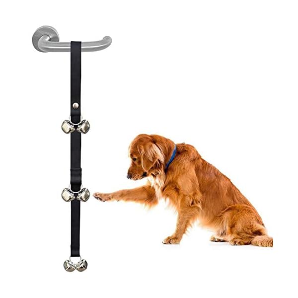 ADOGO-Dog-Puppy-Potty-Training-DoorBells-Length-Adjustable-Dog-House-Toilet-Training-Bells ADOGO® Dog Puppy Potty Training DoorBells - Length Adjustable Dog House Toilet Training Bells