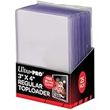 Ultra Pro 3x4 Top Loaders 100 ct Plus 100 Free Card Sleeve Promo Pack (1 Pack)