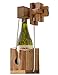 BSIRI Think for Bottle Puzzle Challenging Brain Teaser and Holder Game Functional Storage Ideal for Bottles Lover and Fun Gifts Hard Games