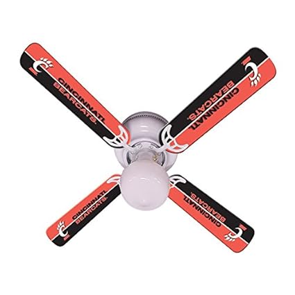 Amazon Com Ceiling Fan Designers Cincinnati Bearcats 42 Ceiling