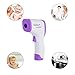 Forehead Digital Thermometer Medical Grade Multi-function High Sensitivity Non-contact Digital Infrared , No Touch Instant Results Forehead Body Thermometer For Baby, Adults And(purple)