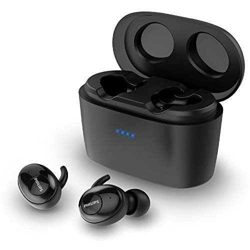 Philips Shb2515Bk/10 - Ecouteurs Intra-Auriculaires Bluetooth à Réduction De Bruit - 100H D'Autonomie - Noir
