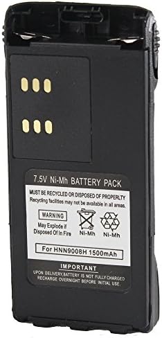 HNN9008 HNN9008H HNN9009 Ni-MH Battery 1500mAh for PR860 PRO5150 HT750 HT1250 MTX850 GP340 1 Pack