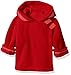 Widgeon Girls' Polartec Fleece Warmplus Fleece Wrap Jacket with Dot Ribbon