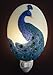 Peacock Night Light - Ibis & Orchid Flowers of Light Collection