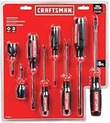 CRAFTSMAN Screwdriver Set, Assorted, 8-Piece