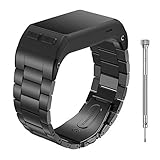 NotoCity Vivoactive HR Strap, Stainless Steel Replacement Watch Band ONLY Compatible Vivoactive HR Sports GPS Smart Watch with Adapter Tools
