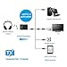 Amicable Wireless Bluetooth V5.0 Transmitter and Receiver, 2-in-1 3.5mm Audio Aux Adapter,Bluetooth Transmitter for TV PC Home Stereo,Receiver Pair with 2 Bluetooth Headphones or MP3 Playerthumb 1