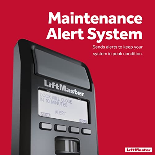 LiftMaster 880LM Motion Detecting Control Panel Features Menu
