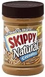 Skippy Peanut Butter Creamy, Natural, 15 OZ (Pack of 3)