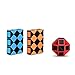 Ganowo Sensory Fidget Snake Cube Twist Puzzle Brain Teaser Toys, Set of 3