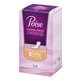 Poise Microliners Regular Length Super Light - 54 ct (Pack of 2) 108 TOTAL LINERS
