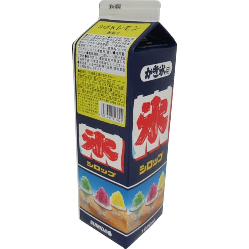 スミダ飲料 かき氷 レモン 1000ml