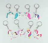 Unicorn Keychain Set of 48 Cute Key Chain Holder