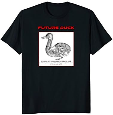 Future Duck T-Shirt with Robotic Duck