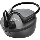 Avantree Medley Air - Open-Ear Wireless TV Earbuds with Charging Dock | Clear Dialogue Enhances Speech, While Soundbar Passthrough Lets Others Listen Through the TV Audio System.