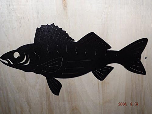 Beautiful Metal Wall Art Walleye