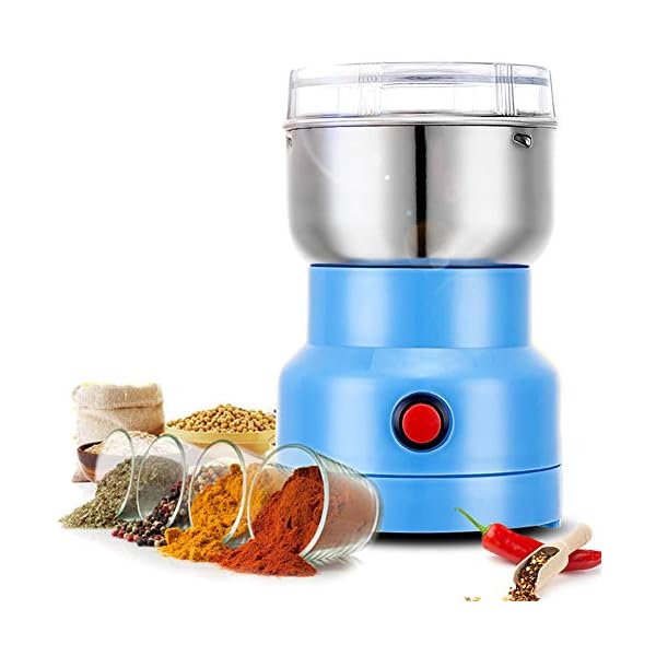 Multifunktions Smash Maschine,150W Elektrische Bohnenmühle Multifunktions-Kaffeemühle Elektrisch Kaffeemühle Mini…