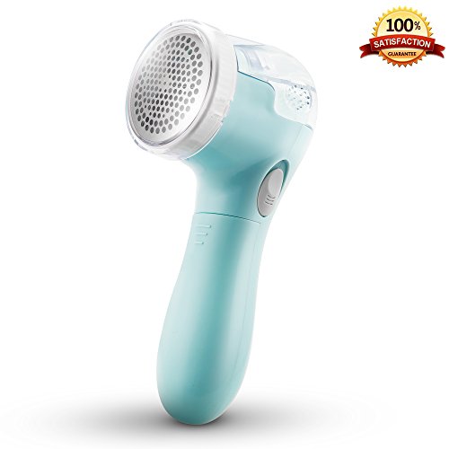 Lint Remover, Bojia Electric Clothes Fabric Shaver, Fuzz Pill Bobble Remover for Sweater, Couch, Blanket, Curtain, Socks, Legging, Wool, Cashmere, Battery Operated