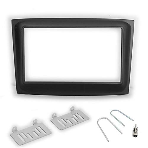 Sound-way - 2 DIN in dash car stereo adapter mounting fascia kit for Fiat Doblo from 2015 - KA11-636