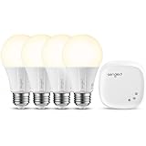 Element Classic by Sengled - Starter Kit (4 A19 bulbs + hub) - Soft White 2700K Smart LED, Works with Alexa, Google Assistant &amp; IFTTT