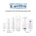 Diaper Pail Refill Bags for Diaper Trash Can Enhanced Odor Control Diaper Refills （8 Pack）