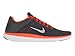 Nike Men's Flex 2016 Rn Dark Grey/Metallic Silver/Ttl Orng/Bl Running Shoe 12 Men US