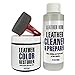 Leather Hero Leather Color Restorer Repair Kit- Refinish, Recolor, Renew Leather & Vinyl Sofa, Purse, Shoes, Auto Car Seats, Couch 4oz (Dark Brown)