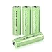 uxcell 4 Pcs 1.2V 1200mAh AA Ni-MH Battery Rechargeable Batteries Button Top for LED Torch Flashlight Headlamp