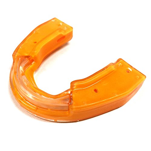 Shock Doctor Adult Power Gravity 2 Strapless Mouthguard (Orange)