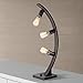 Franklin Iron Works Norris Metal Arc Table Lamp