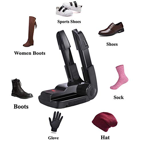 FEENM Electric Ozone Shoe Boot Glove Dryer &Warmer-Compact Portable&Adjustable w/Timer - Thumbnail 3