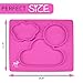Non-Slip Placemat for Babies, Toddlers, and Kids – 100% Food-Grade Silicone Baby Feeding Plate – BPA- Free, Microwave and Dishwasher Safe – Table Suction Eating Mat for Ages 6 Months and Up by Osho