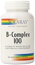 Solaray B Complex Supplement, 100mg, 100 Count