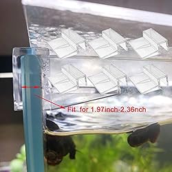 Weilan 18 Pieces Rimless Aquarium Lid Clips 6mm