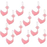 12 pcs Chinese Knot Handmade Silky Souvenir Tassels