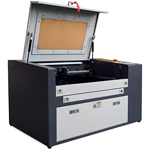 50W CO2 Laser Engraver and Cutter with Yaxis Rotary Roller Laser