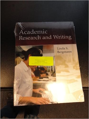 Academic research and writing bergmann