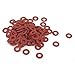 uxcell a15112300ux0387 2mmx4mmx0.5mm Fiber Motherboard Insulating Washers Spacer Red Pack of 100