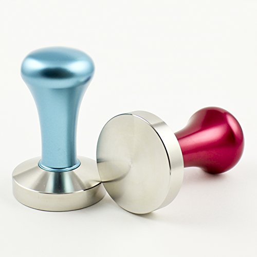 Zoie + Chloe Stainless Steel Espresso Coffee Tamper - 58mm Flat Base - Thumbnail 5