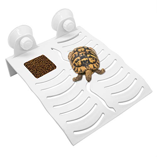 Together-life Turtle Basking Floating Platform Turtles Climbing Dock Crawling Rest Terrace Aquarium Fish Tank Decor for Small Reptile Tortoise Frog Newt Terrapin