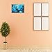 FORESTIME 5D DIY Diamond Painting Embroidery,Full Drill Ice Dragon Stitch Diamond Embroidery Rhinestone Painting Cross Stitch Kit Painting by Number Kits Home Wall Decor (blue, 30×40 cm)