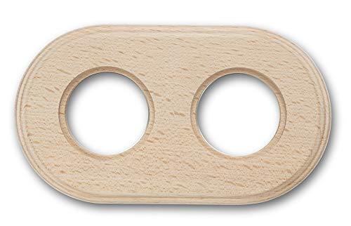 Fontini 31-802-00-2 – Beech Wood Frame 2 Natural Colonial Element Pack