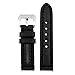 StrapsCo Vintage Thick Leather Watch Band with Heavy Duty Stitching