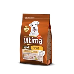 ultima Pienso para Perros Mini Adultos con Pollo y Arroz – 3 kg