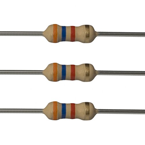 E-Projects 100EP5123K60 3.6k Ohm Resistors, 1/2 W, 5% (Pack of 100)