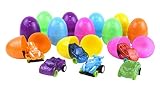 Kangaroo Easter Eggs with Toy Cars Inside (12-Pack)